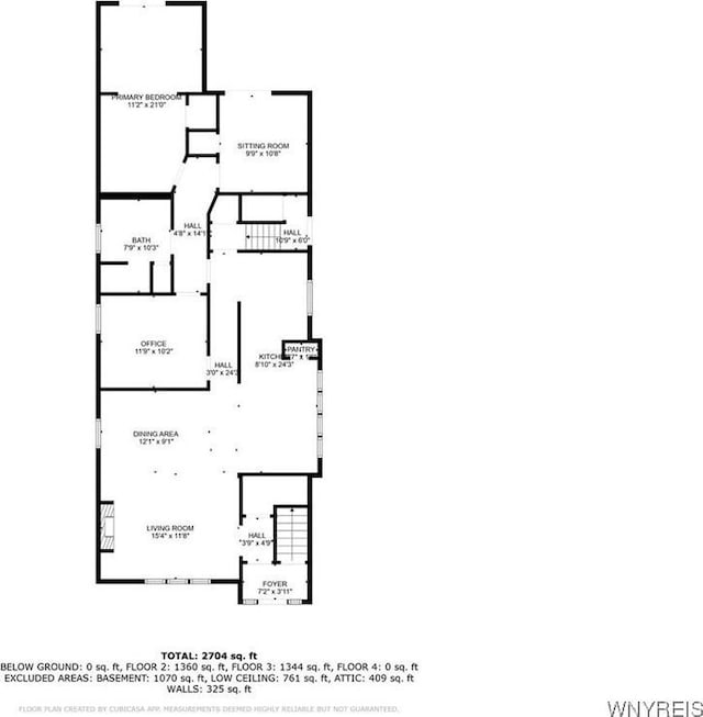 592 Parkside Ave, Buffalo, NY 14216 - view of property floor plan