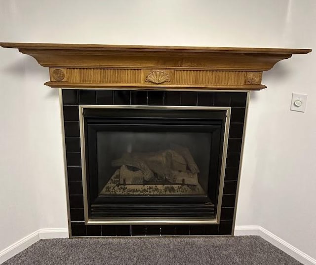 80 Endicar Dr, Irondequoit, NY 14622 - detailed view of carpet and a fireplace