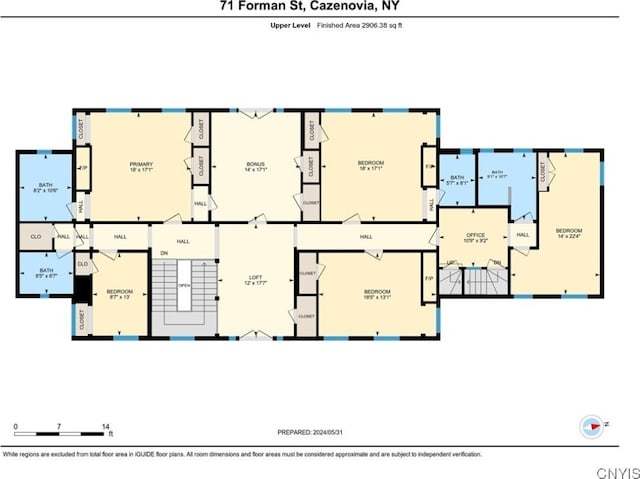 71 Forman St, Cazenovia, NY 13035 - view of property floor plan