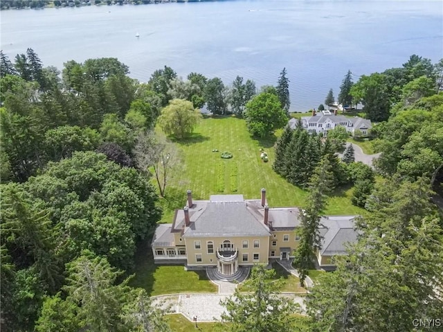 71 Forman St, Cazenovia, NY 13035 - view from above of property featuring a nearby body of water