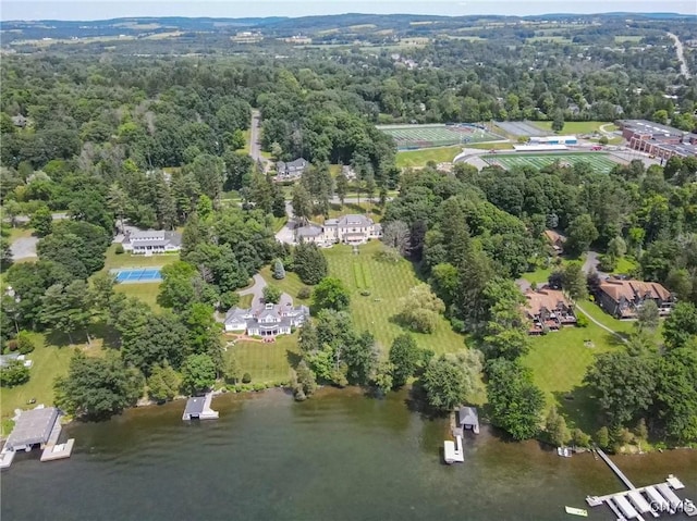 71 Forman St, Cazenovia, NY 13035 - view of property location featuring a nearby body of water and a forest