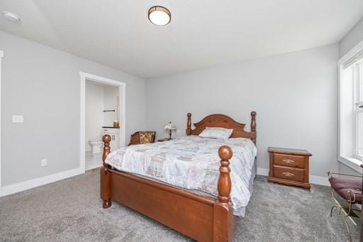 61 Kirkdale Cir, Greece, NY 14612 - carpeted bedroom featuring baseboards and ensuite bath