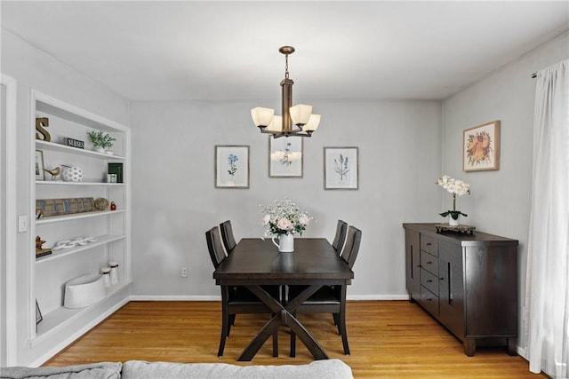 16 Trowbridge Trl, Pittsford, NY 14534 - dining space featuring a chandelier and light wood-style floors