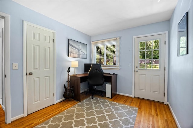 16 Trowbridge Trl, Pittsford, NY 14534 - office space featuring wood finished floors and baseboards