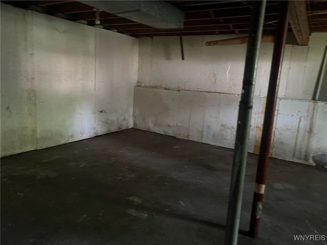 3980 Ridgelea Dr, Newfane, NY 14094 - view of unfinished basement