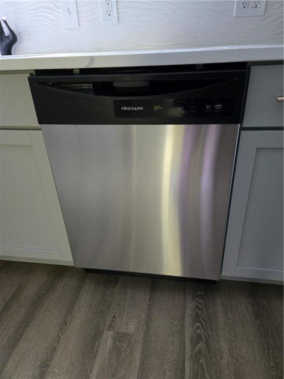 41 Garnet St, Rochester, NY 14609 - detailed view of dishwasher and dark wood-type flooring