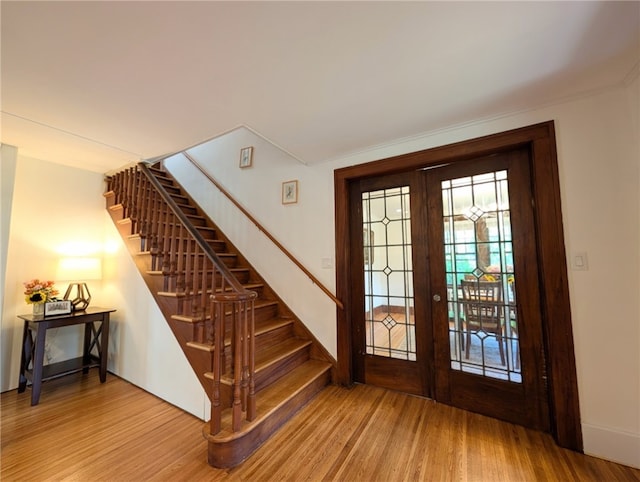 29 Stonehenge Rd, Irondequoit, NY 14609 - foyer with wood finished floors and stairs