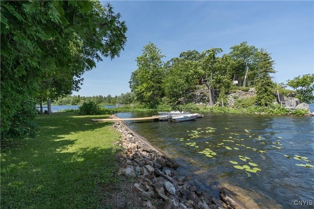 44420 Butterfield, Alexandria, NY 13607 - water view with a floating dock