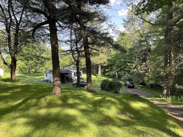 22869AND22871 State Highway 23, Harpersfield, NY 13786 - view of grassy yard featuring an outbuilding