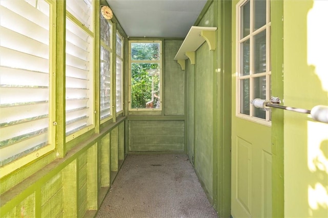 2429 English Rd, Greece, NY 14616 - unfurnished sunroom with carpet floors