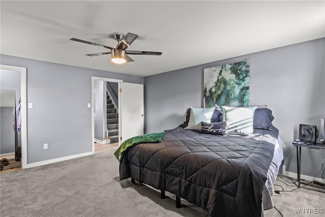 47 Waverly Ave, Tonawanda, NY 14217 - bedroom featuring carpet and ceiling fan