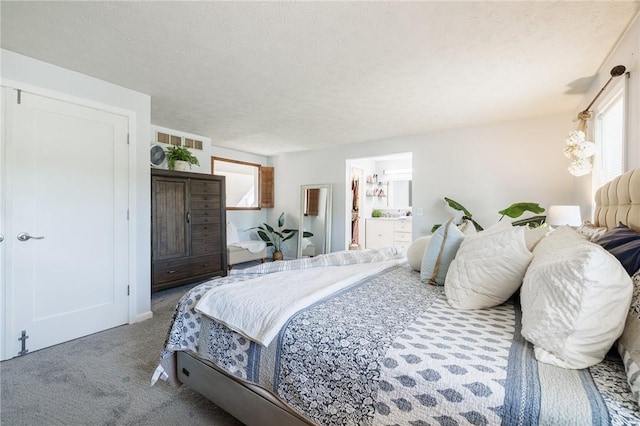 346 Willowood Dr, Greece, NY 14612 - carpeted bedroom with multiple windows and a textured ceiling