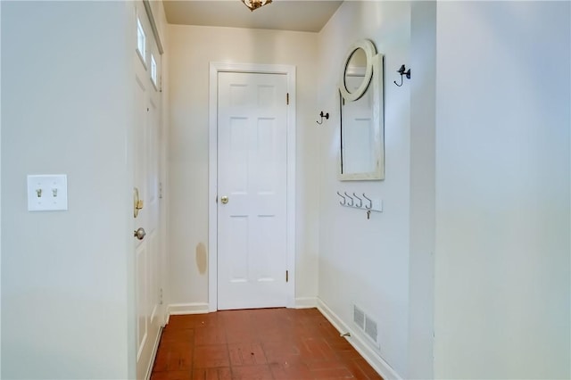36 Oakmount Dr, Irondequoit, NY 14617 - corridor with brick patterned floors and baseboards