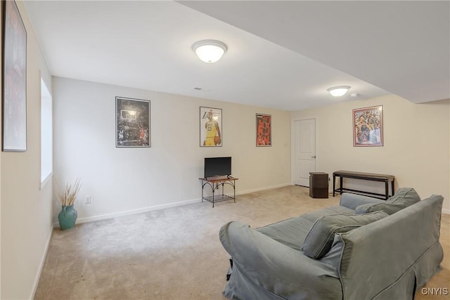 117 Shaker Hts, Camillus, NY 13031 - living room with carpet floors and baseboards
