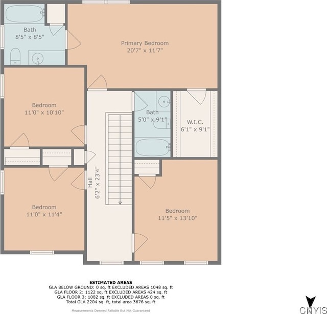 117 Shaker Hts, Camillus, NY 13031 - view of property floor plan