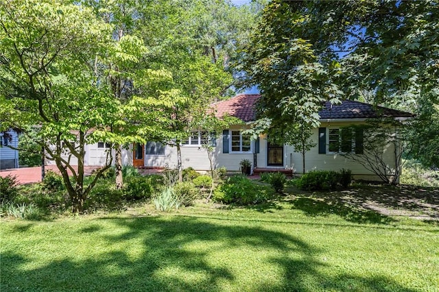 500 Pine Grove Ave, Irondequoit, NY 14617 - view of property hidden behind natural elements featuring a front lawn