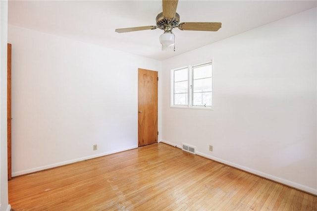 500 Pine Grove Ave, Irondequoit, NY 14617 - spare room with wood finished floors and ceiling fan