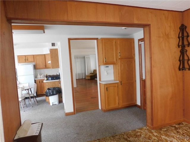 205 Shotwell Park Unit 100, Syracuse, NY 13206 - corridor featuring carpet floors