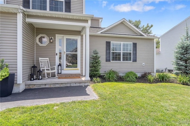 5269 Medasano Cir, Clay, NY 13041 - property entrance featuring a yard