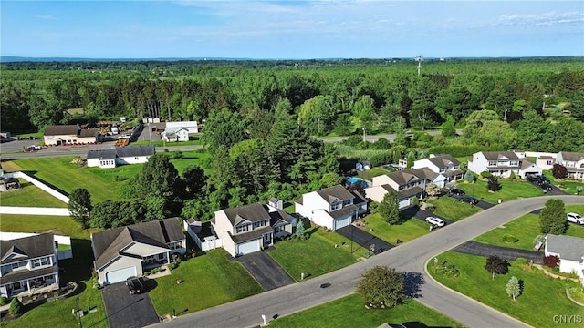 5269 Medasano Cir, Clay, NY 13041 - aerial view of property's location with a forest and nearby suburban area