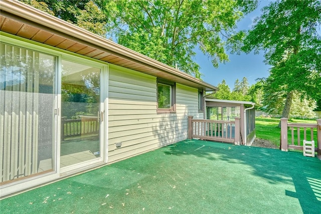 238 Fisher Rd, Chili, NY 14624 - view of patio / terrace