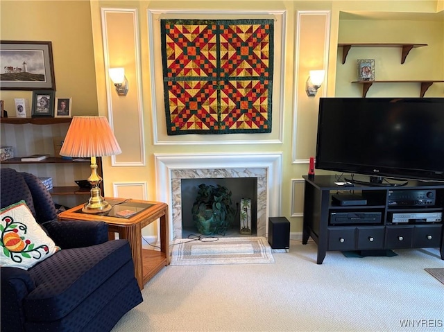 3 Homer Ln Unit B, Amherst, NY 14221 - view of carpeted living room