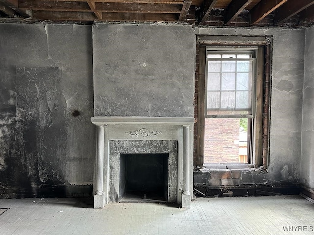 192 Bidwell Pkwy, Buffalo, NY 14222 - detailed view of wood finished floors and a premium fireplace