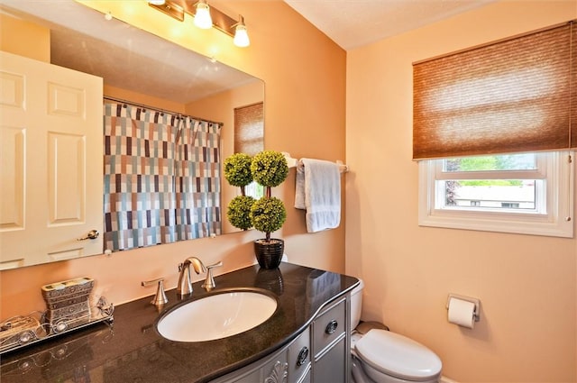 73 Hazel Bark Run, Gates, NY 14606 - bathroom featuring vanity and curtained shower