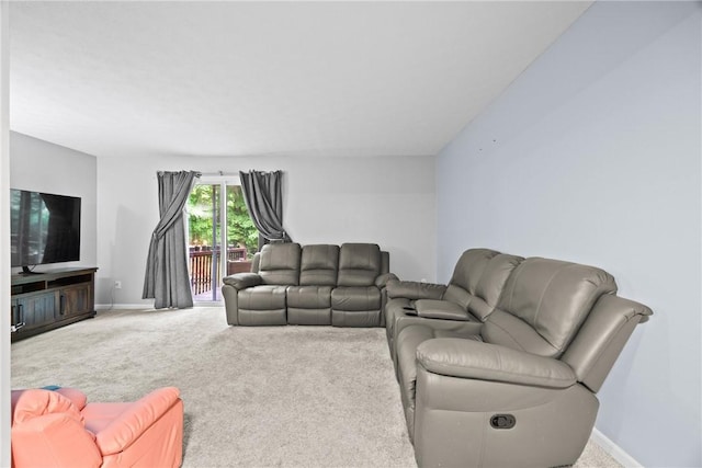 51 Woodridge, Henrietta, NY 14467 - carpeted living room featuring baseboards
