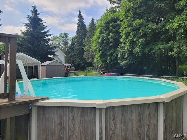 15 Beaver St, Manheim, NY 13329 - swimming pool featuring view of wooded area