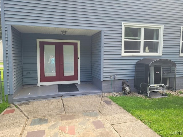 15 Beaver St, Manheim, NY 13329 - entrance to property featuring french doors
