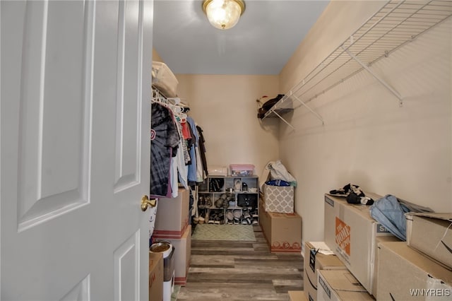 3866 Stone Ridge Rd, Wheatfield, NY 14120 - walk in closet with wood finished floors