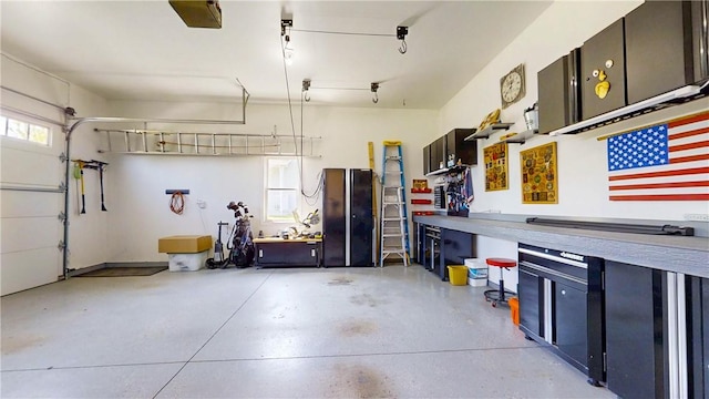 3409 Fieldstone Ln, Erwin, NY 14870 - garage featuring a garage door opener