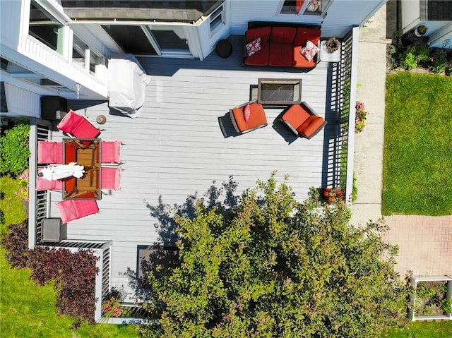 3409 Fieldstone Ln, Erwin, NY 14870 - view from above of property
