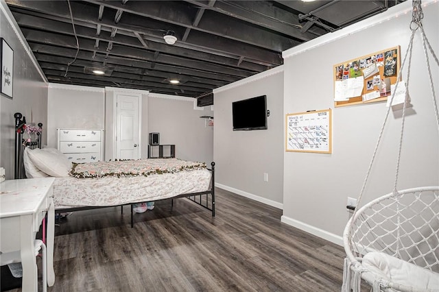 3487 Scenic Way, Walworth, NY 14502 - bedroom featuring baseboards and wood finished floors