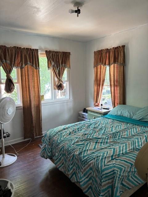 146 Delamaine Dr, Rochester, NY 14621 - bedroom with wood finished floors and baseboards