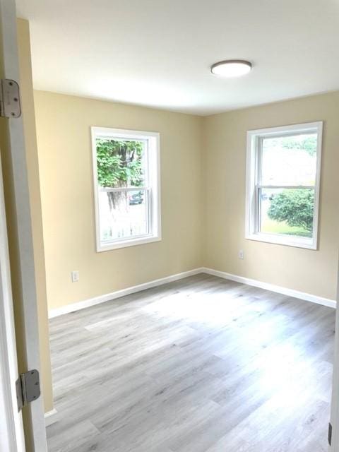 508 Baylor Rd, Elmira-City, NY 14904 - empty room featuring wood finished floors and baseboards
