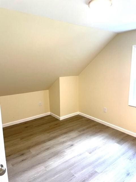 508 Baylor Rd, Elmira-City, NY 14904 - bonus room featuring dark wood-style flooring and lofted ceiling