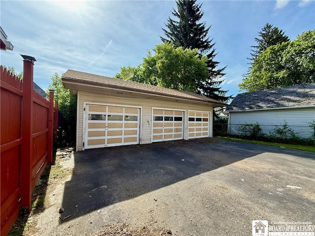 118 S 8th St, Olean-City, NY 14760 - view of detached garage
