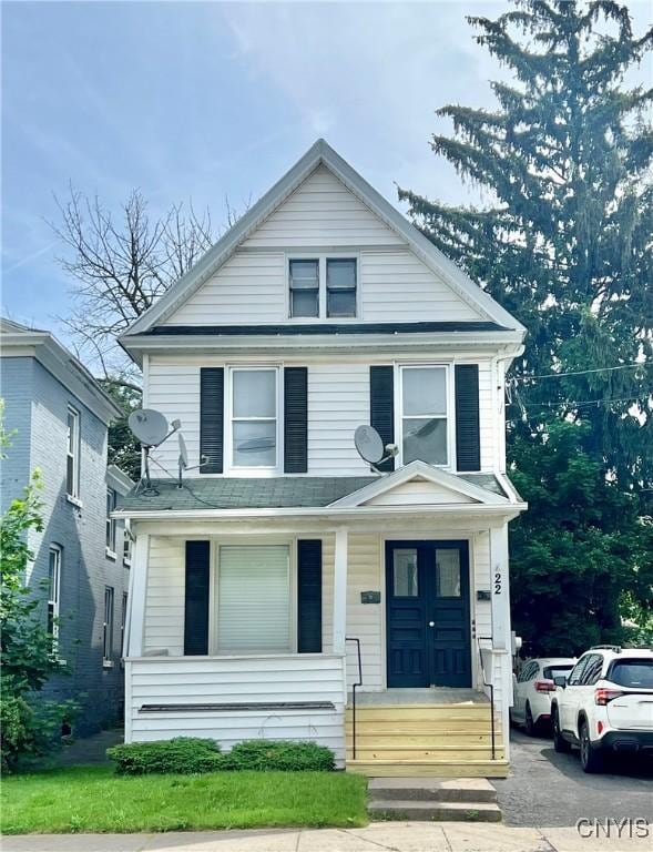 22-24 N Fulton St, Auburn, NY 13021 - view of american foursquare style home