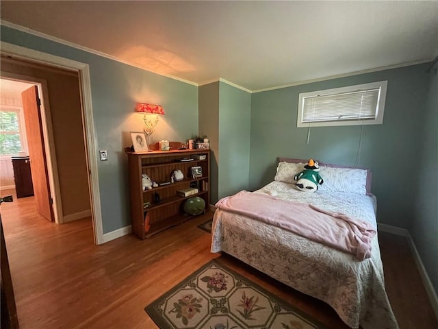 5 White Birch Cir, Chili, NY 14624 - bedroom with wood finished floors and ornamental molding