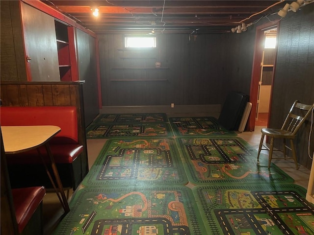 5 White Birch Cir, Chili, NY 14624 - basement featuring wooden walls