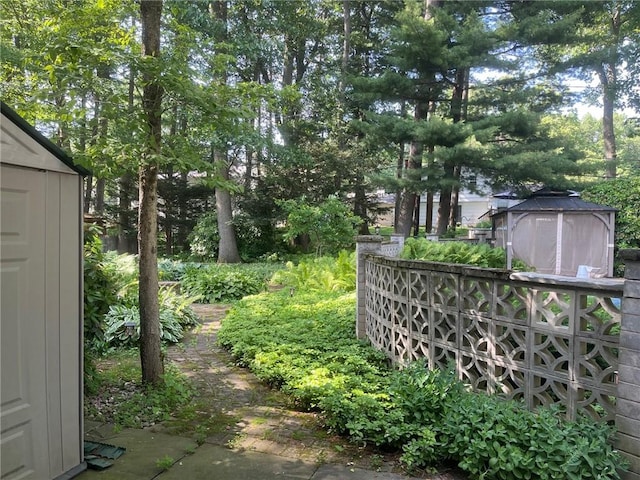 5 White Birch Cir, Chili, NY 14624 - view of yard featuring a storage unit