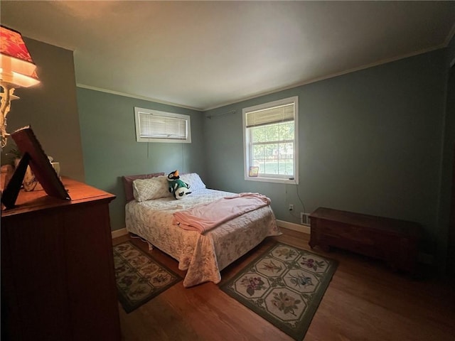 5 White Birch Cir, Chili, NY 14624 - bedroom with ornamental molding and wood finished floors