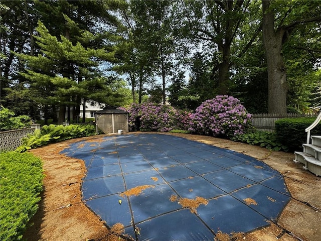 5 White Birch Cir, Chili, NY 14624 - view of swimming pool featuring view of scattered trees