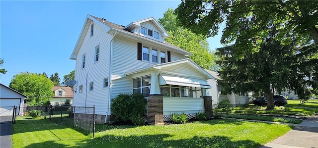 120 Whiteford Rd, Rochester, NY 14620 - view of front of property with a gate
