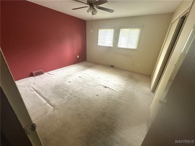 5799 Fairview Dr, Cambria, NY 14132 - unfurnished bedroom with carpet floors and a ceiling fan