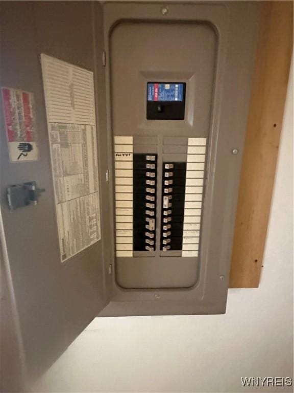 5799 Fairview Dr, Cambria, NY 14132 - utility room with electric panel