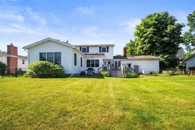 158 Pine Valley Dr, Greece, NY 14626 - back of house featuring a deck