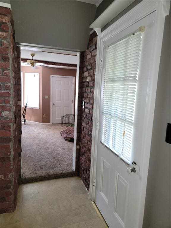 25 Francis Ave, Norwich, NY 13815 - entryway featuring light carpet